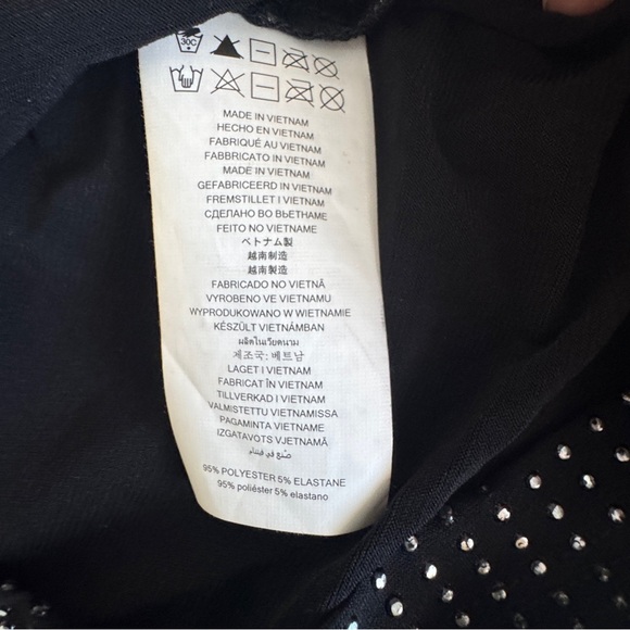 Michael Kors Metallic Silver Dot Mini Dress Petite XS Fits up to Small - Picture 9 of 10